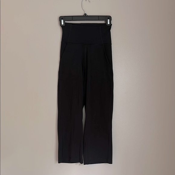 Lululemon Align High Rise Wide Leg Crop 23 inch - Picture 2 of 5